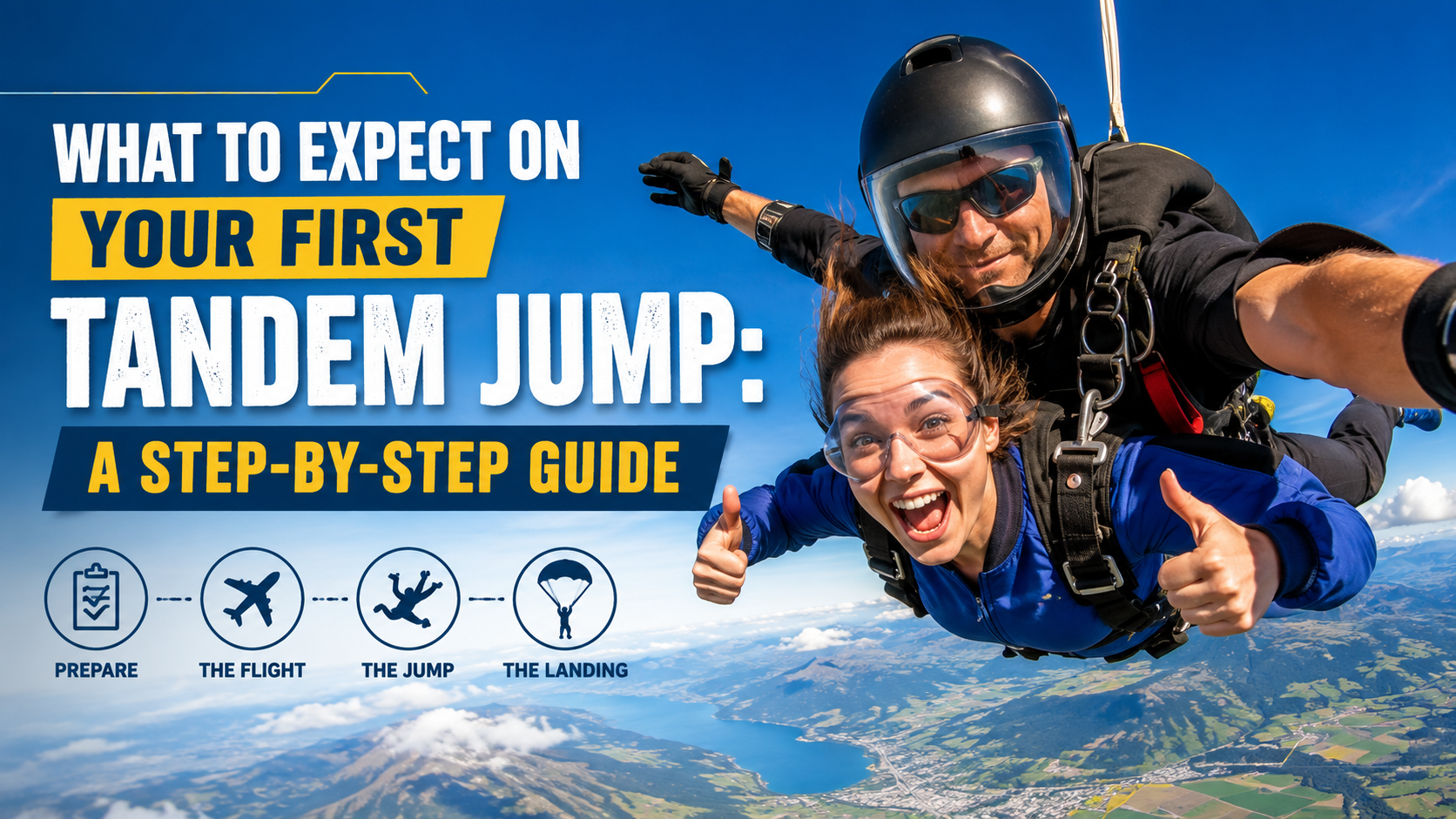What to Expect on Your First Tandem Jump