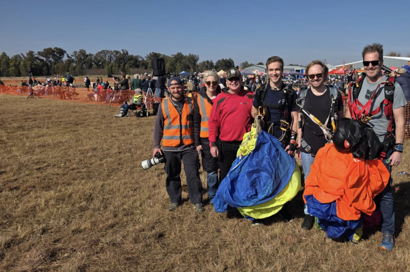 Display jumps Events JSC Johannesburg Skydiving Club Launches corporate Tandem skydives