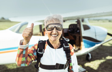 As with any extreme sport, there may come a time when a long-time skydiver needs to consider retiring from the sport.